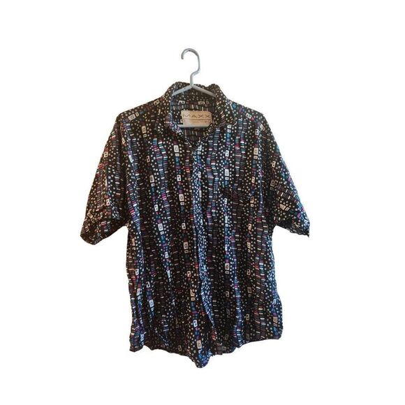 MAXX FM L button up short sleeve shirt - Picture 6 of 8